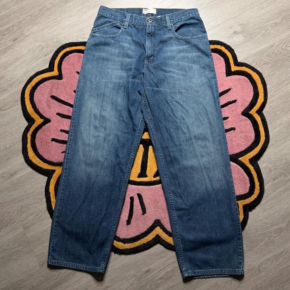 Vintage Y2K Levi’s Silvertab Baggy Fit Denim Jeans Size 34x32 Blue